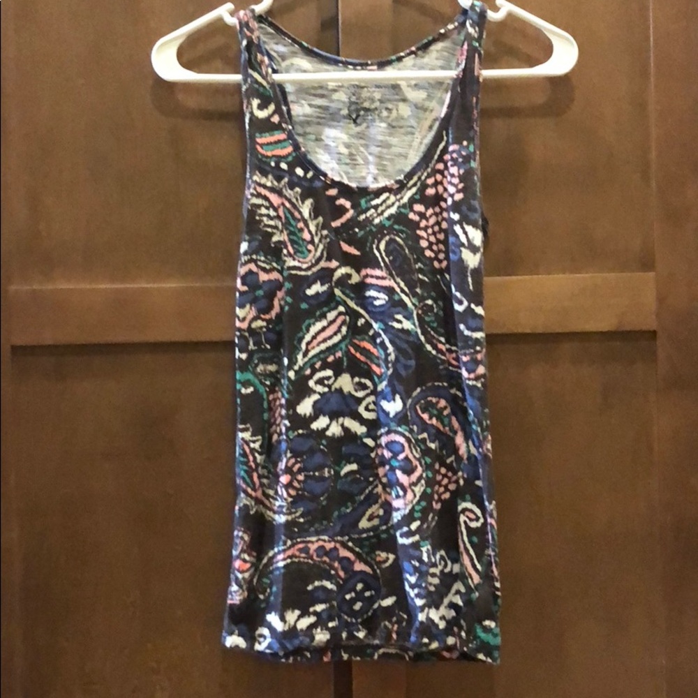 Floral tank top